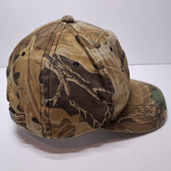 Ducks Unlimited Camo Adjust Strapback Hat Outdoors Hunting Embroidery Logo - Picture 5 of 10